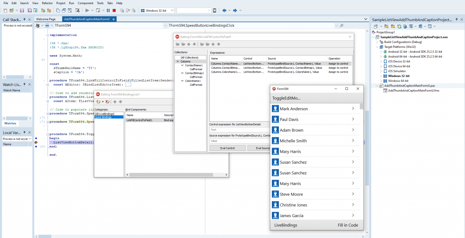 Easily Customize The Appearance Of The FireMonkey ListView Using The ...