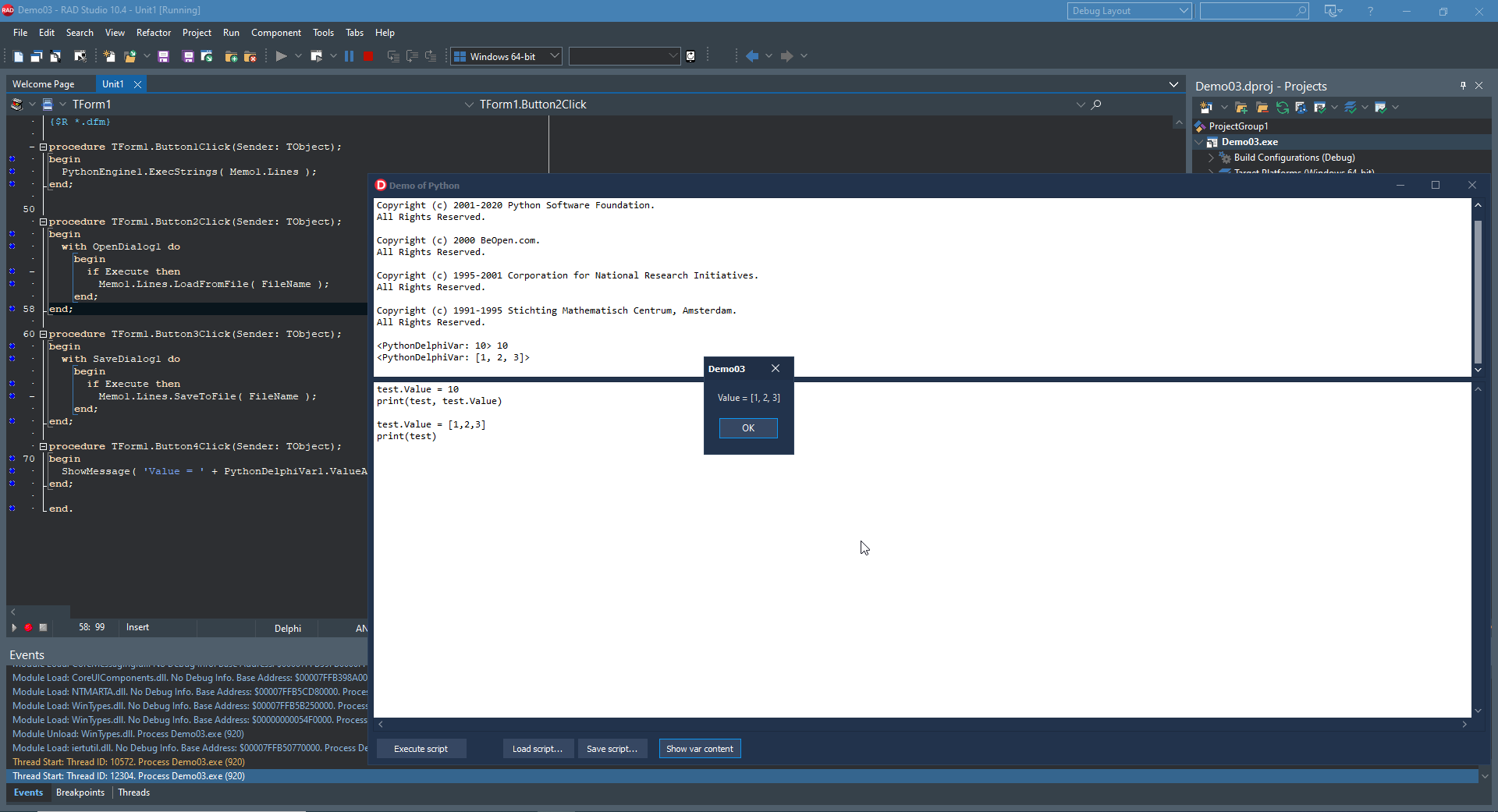 Easily Create Python Delphi Variables In Delphi Using Python4Delphi ...