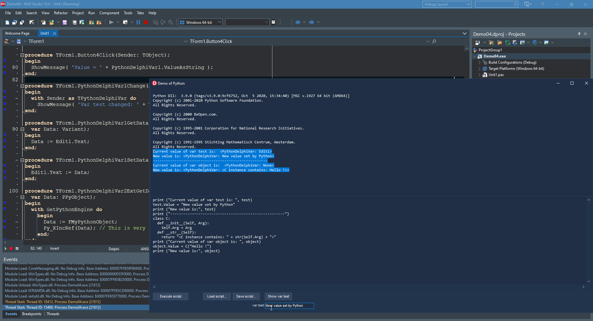 Quickly Learn To Assign Value Between Delphi And Python Using ...
