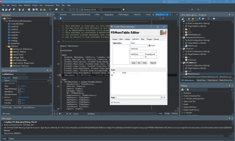 Discover The Powerful In Memory TFDMemTable Data Table In Delphi ...