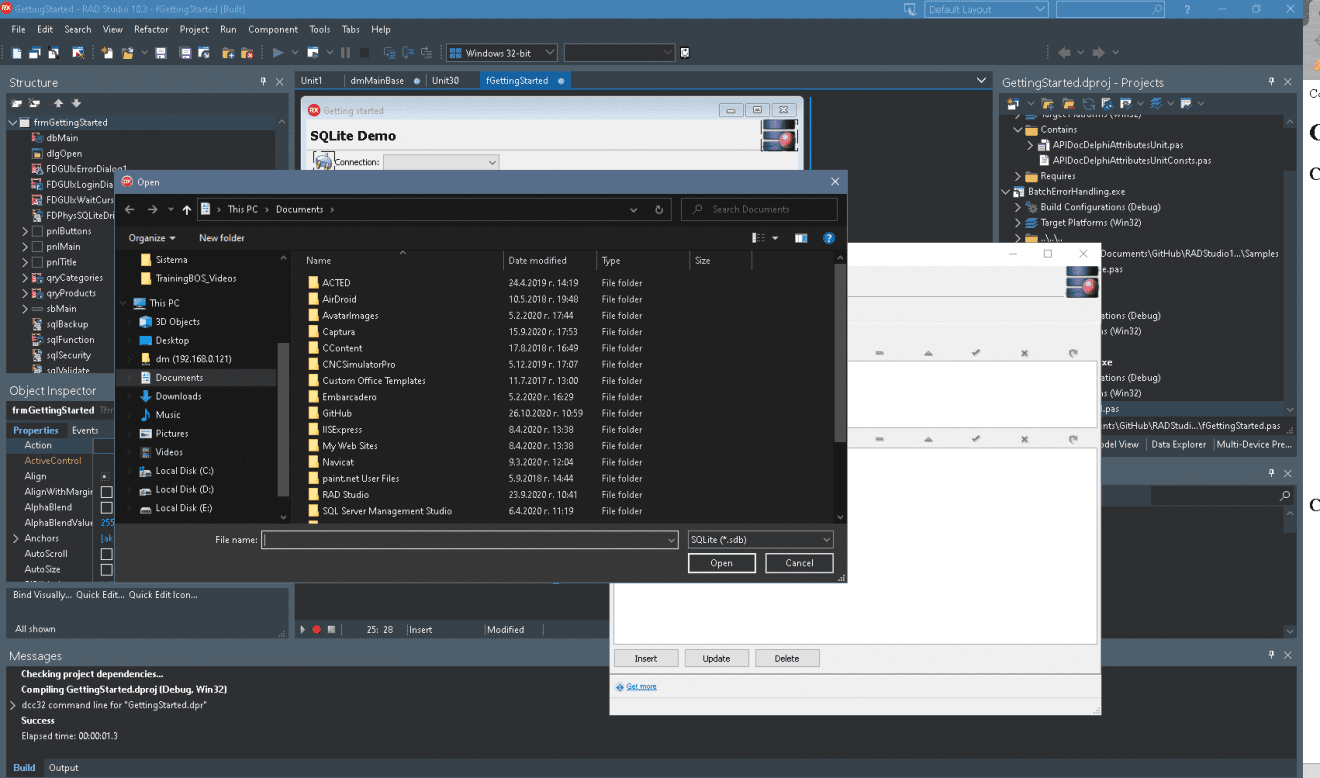 Easily Connect To SQLite Using FireDAC And LiveBindings In Delphi ...