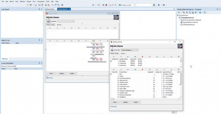Quickly Learn How To Connect And Manage A SQLite Database For Delphi ...