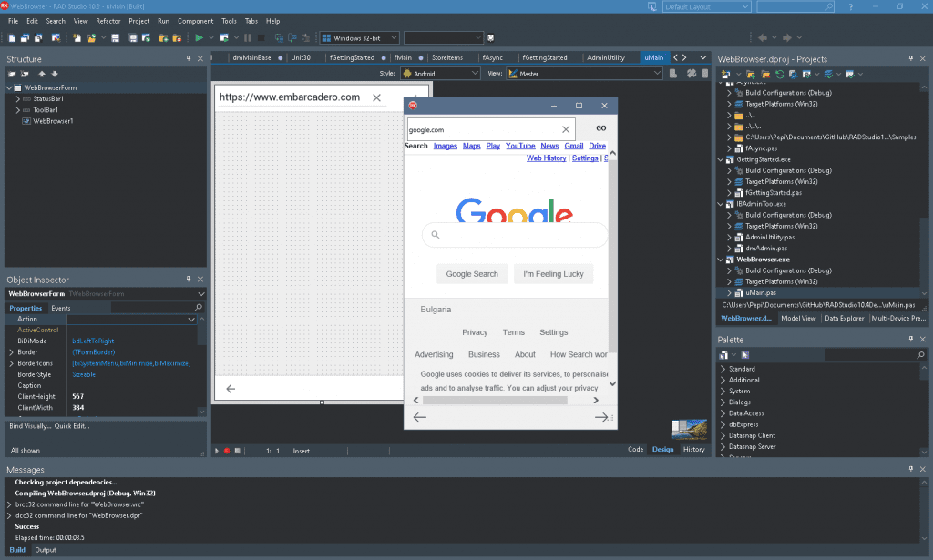 Easily Load And Display Web Content Cross-Platform In Delphi On Android ...