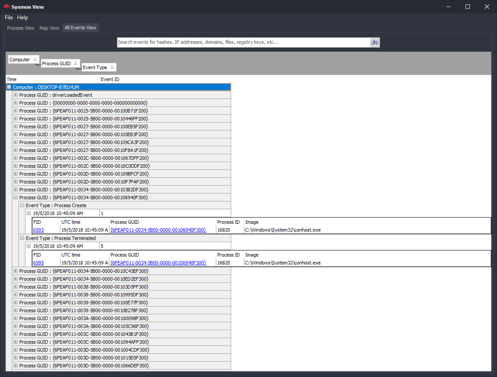 Windows System Monitor Log Visualization Tool Built In Delphi ...