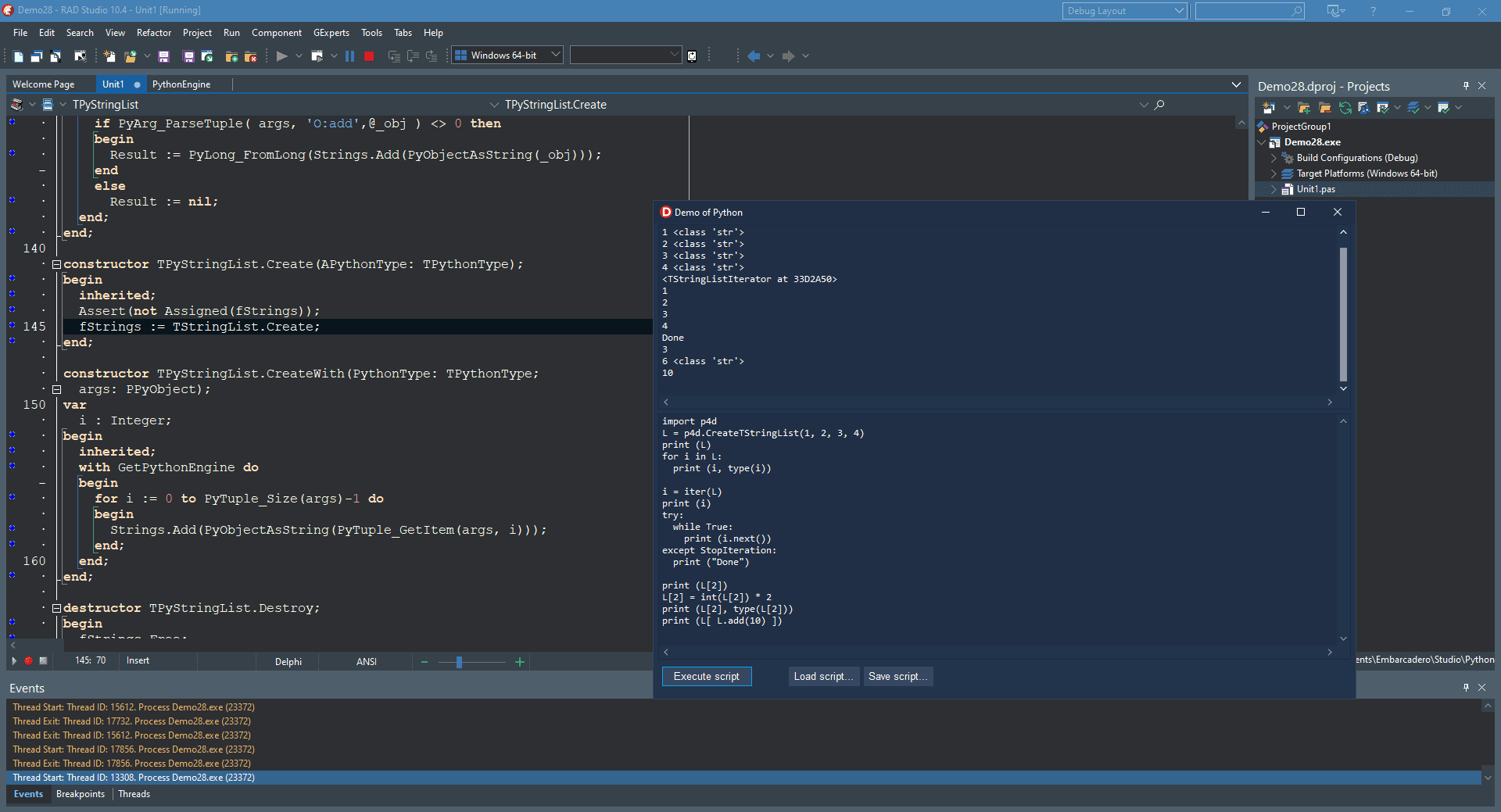 Learn How To Build An Iterator Python Type For Delphi In This Windows ...