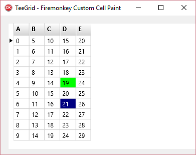 teegrid custom cell paint 2