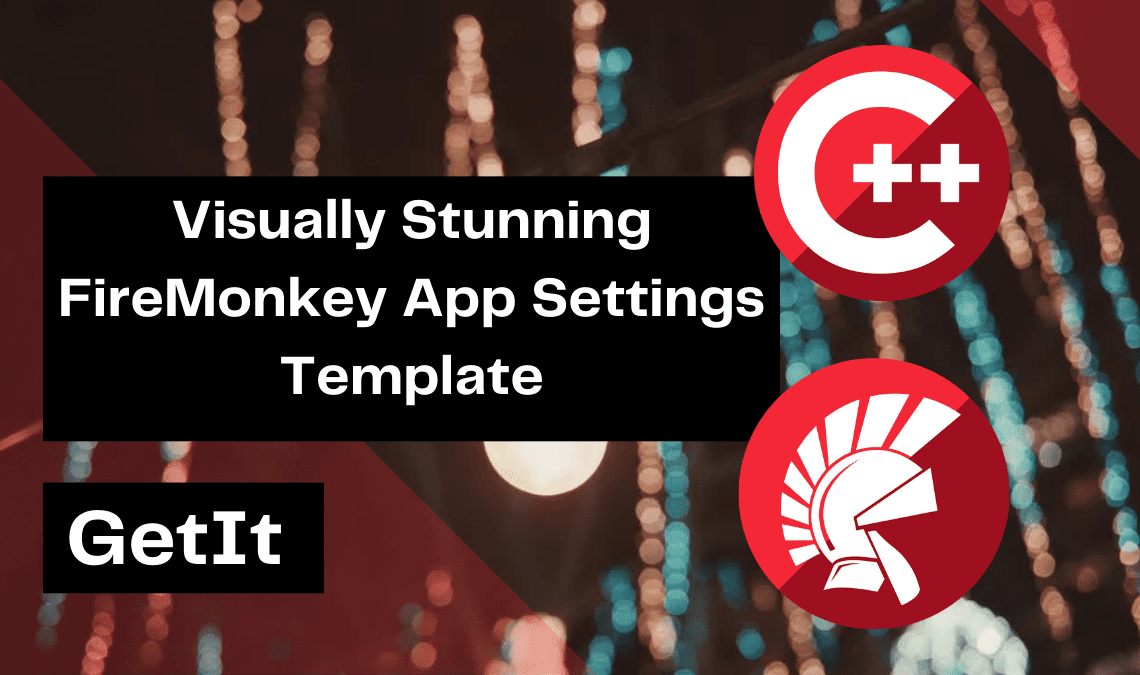 visually stunning firemonkey app settings template 2