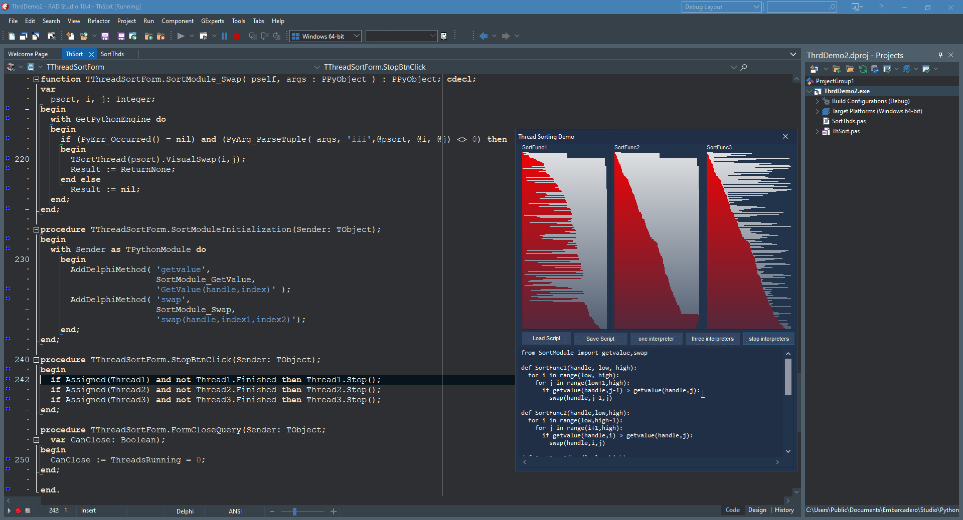 Learn How to Stop A Thread Inside Python In A Delphi Windows App ...