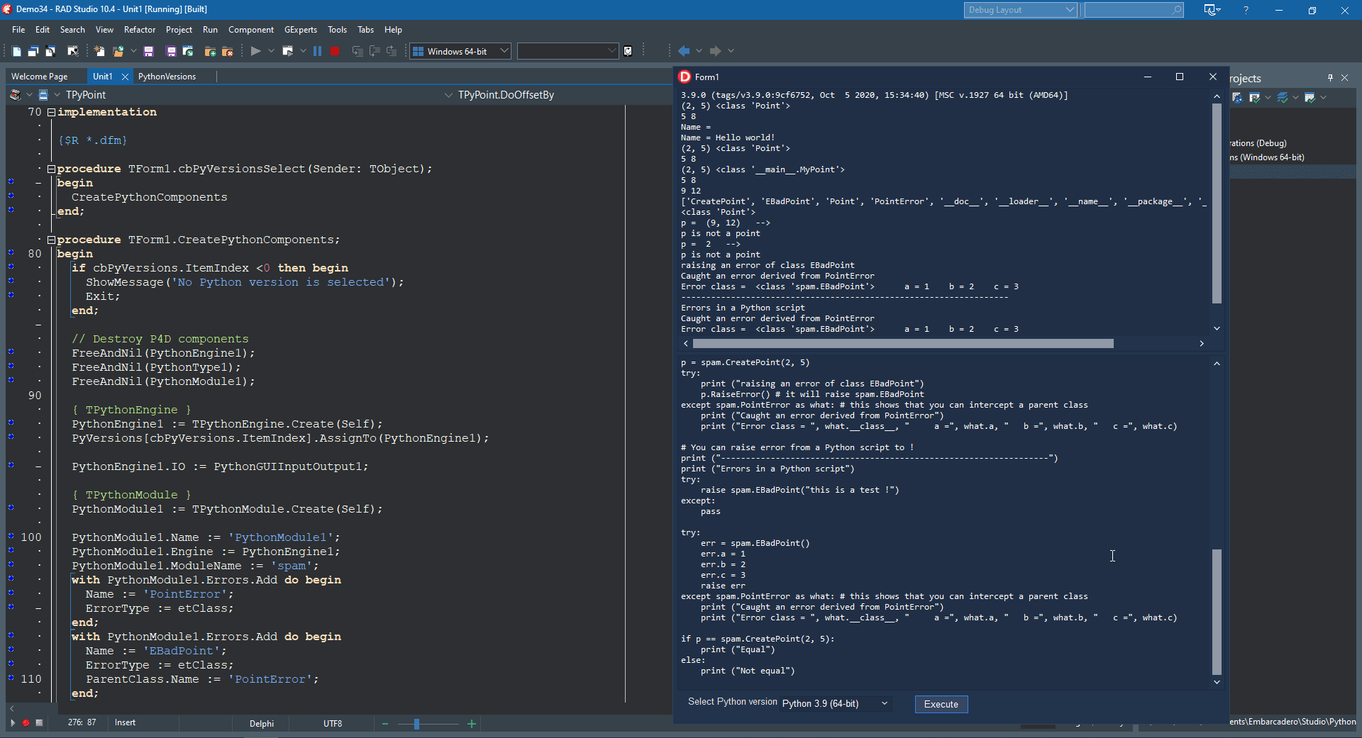Learn How To Dynamically Create And Destroy Python4Delphi Components ...