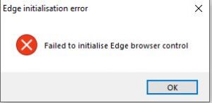 edgeinitializeerror