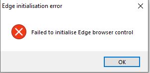edgeinitializeerror