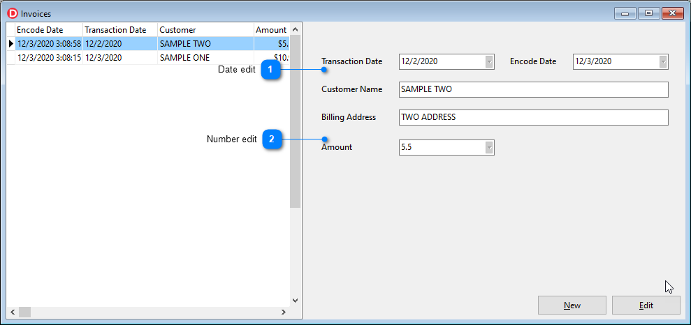 Essentials - Invoices