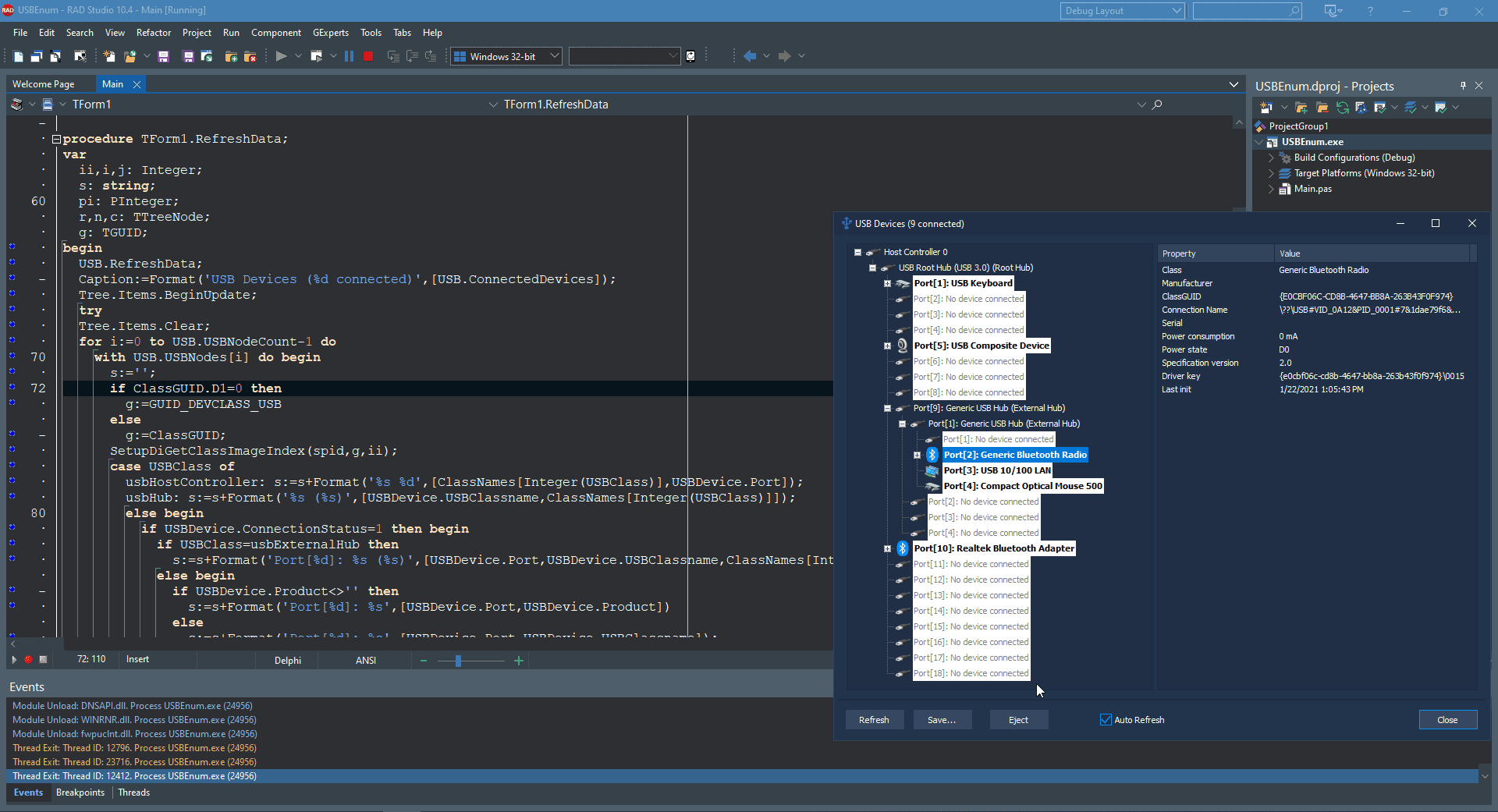 Quickly Enumerate Through USB Devices With Code On Windows ...