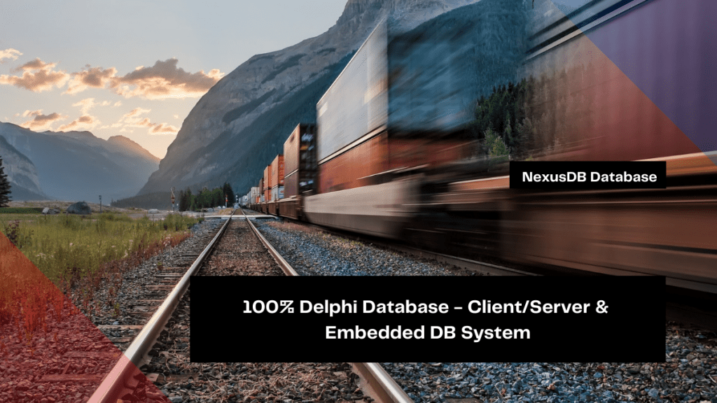 100 delphi database client server embedded db system