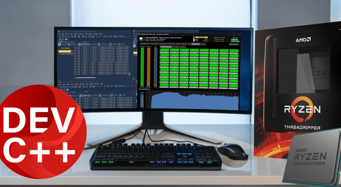 Threadripper 3990X: The Quest To Compile 1 BILLION Lines Of C++ On