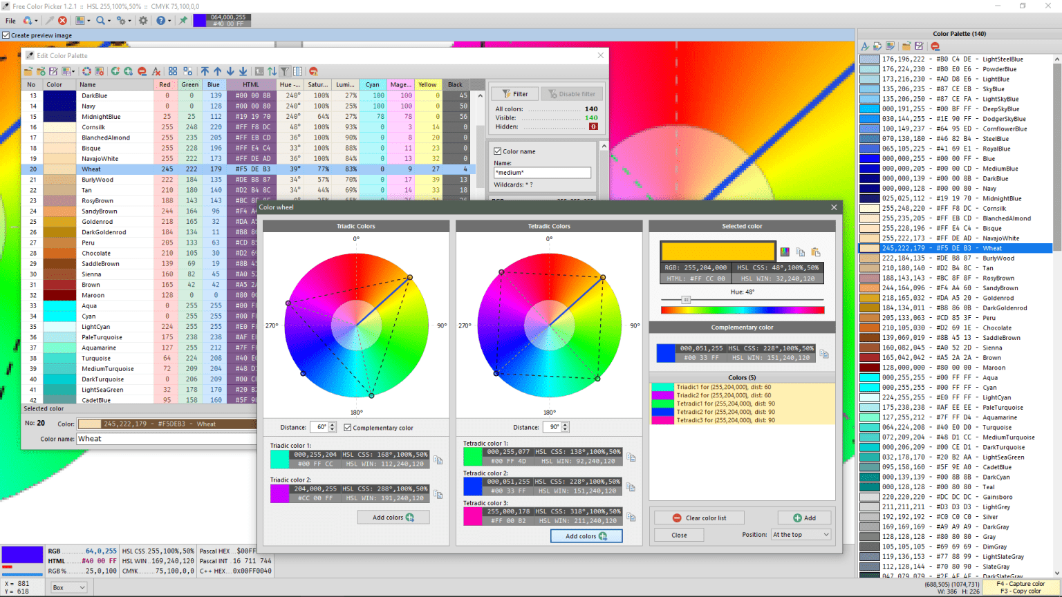 Free Color Picker Is An Amazing Advanced Color Capture Software Built ...