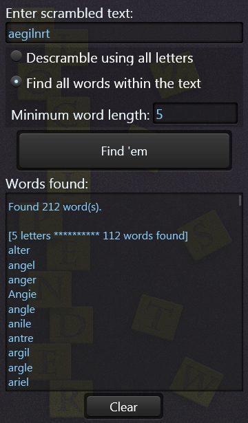 How To Become The Ultimate World Anagram Champion! Screen 2