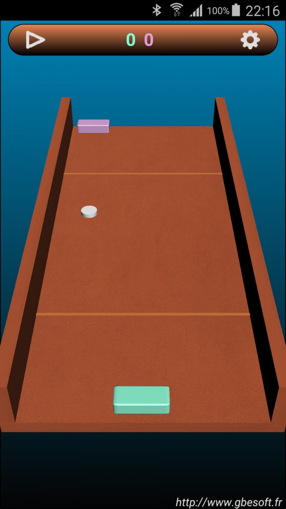 FMXPong Delphi open source mobile game screenshot 2
