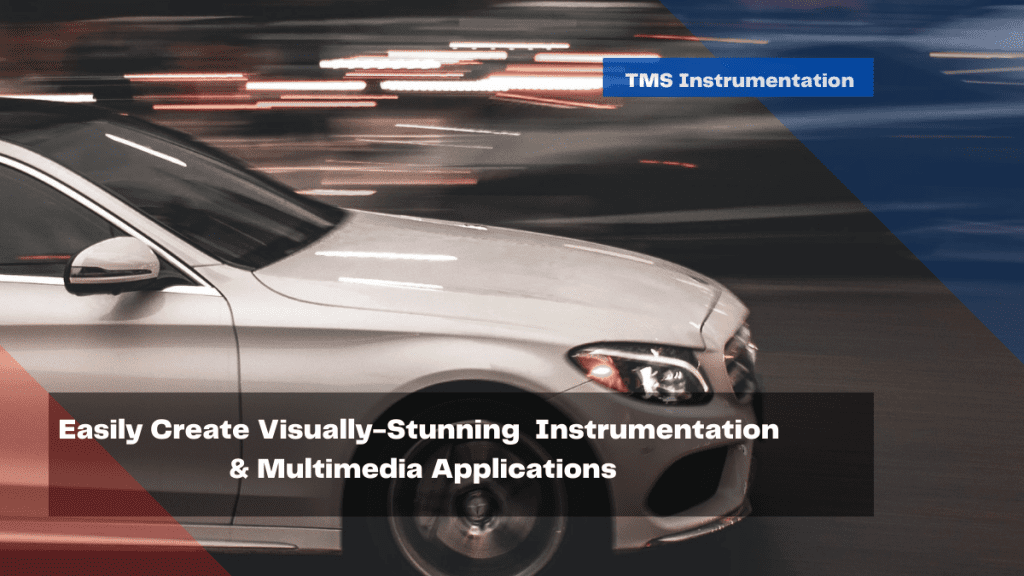 easily create visually stunning instrumentation multimedia applications