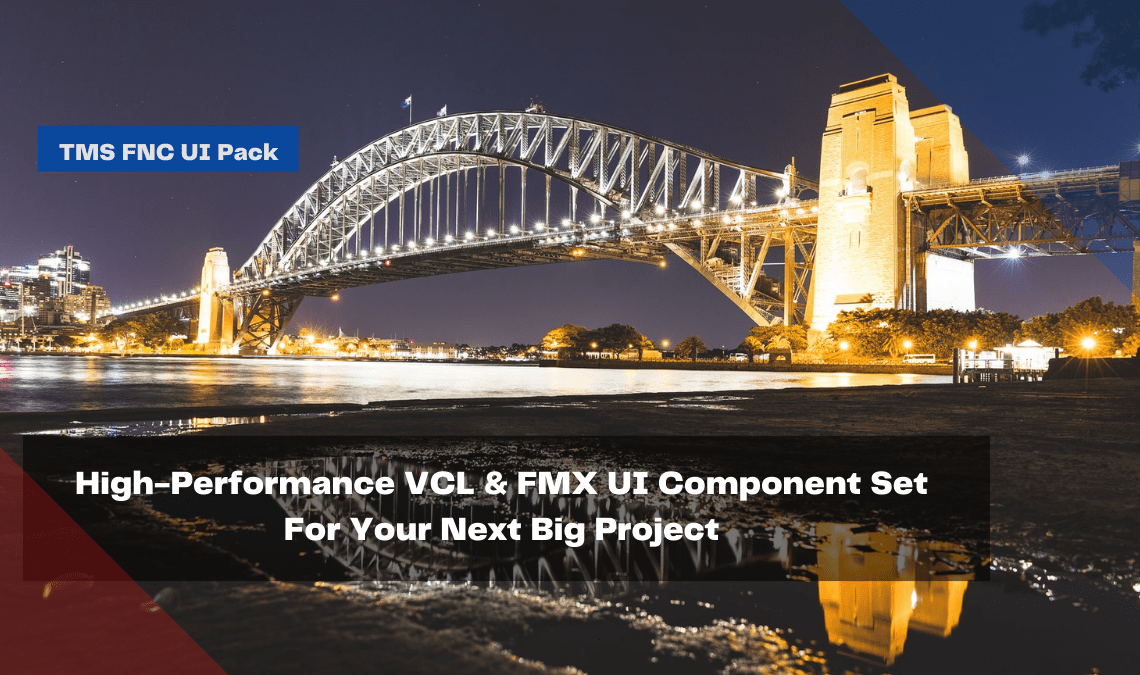 high performance vcl fmx ui component set for your next big project