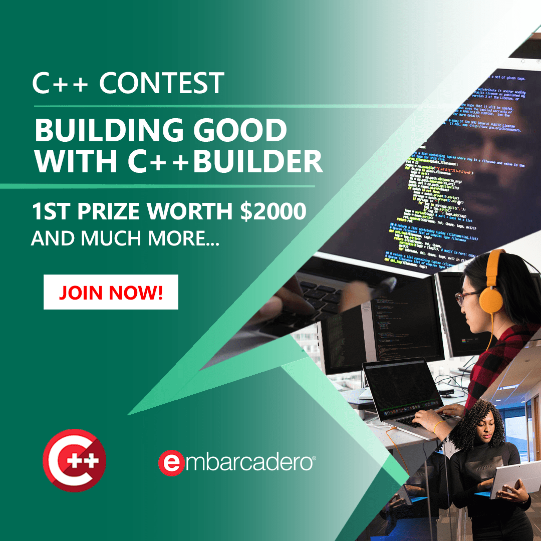 Building Good with C++Builder Contest Results – Embarcadero RAD Studio ...