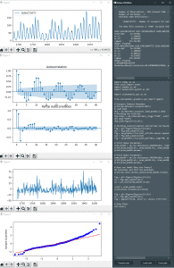 statsmodels Demo with Python4Delphi in Windows.