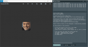 Face Recognition Demo with Python4Delphi in Windows