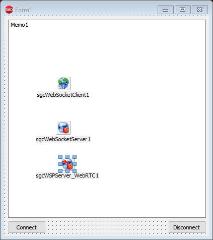 Learn to Use Powerful SGC WebSockets WebRTC in C++ Builder example screen
