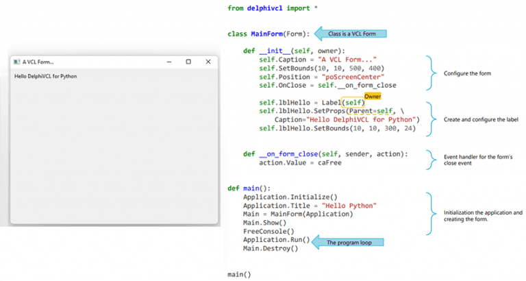 Introduction to Python GUI Development with Delphi for Python (VCL ...