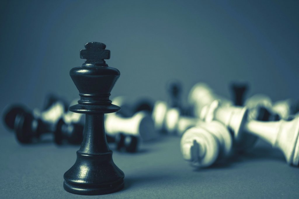 Python Development Tools Some chess pieces Looks like black is winning since the king is the only thing standing