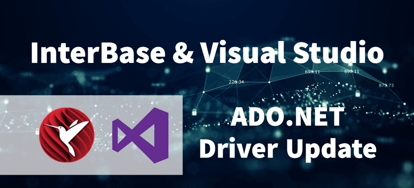 Обновление драйвера InterBase ADO.NET расширяет поддержку Visual Studio