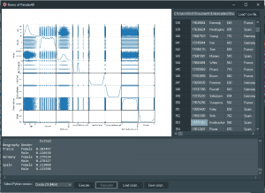 gui for pandas