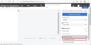 User data permissions