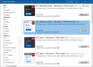 new vcl styles in getit 1580450 2