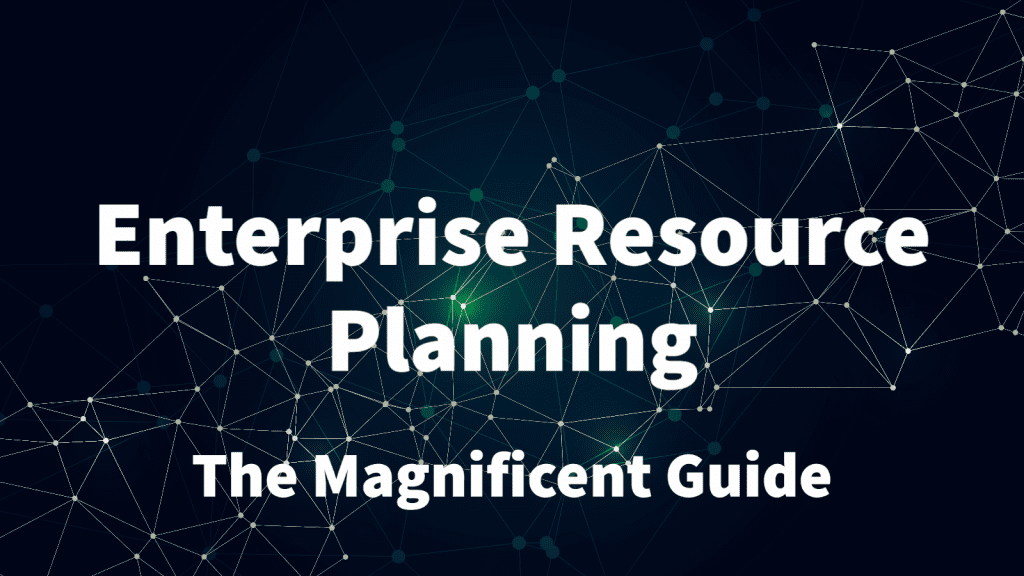 Enterprise Resource Planning The Magnificent Guide