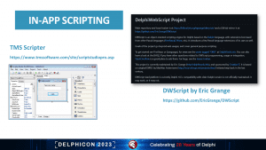 DelphiCon 2023 - Every App Trick In The Book
