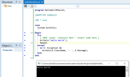 helloworldpascal