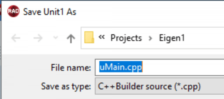 Eigen C++ Template Library with C++Builder and VCL – Embarcadero RAD ...