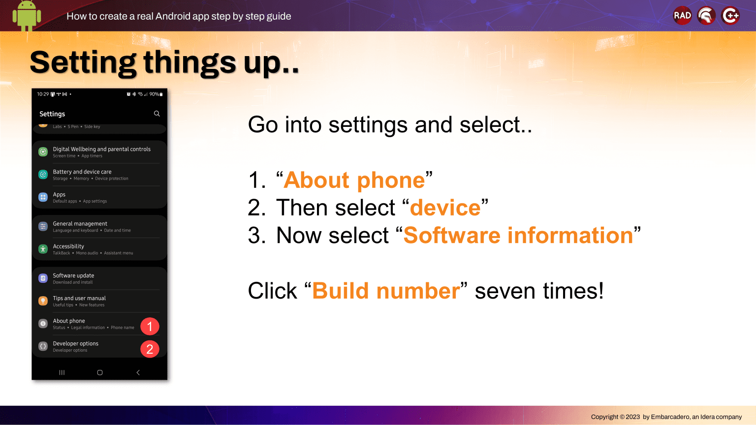How To Create A Real Android App Step By Step Guide – Embarcadero RAD ...
