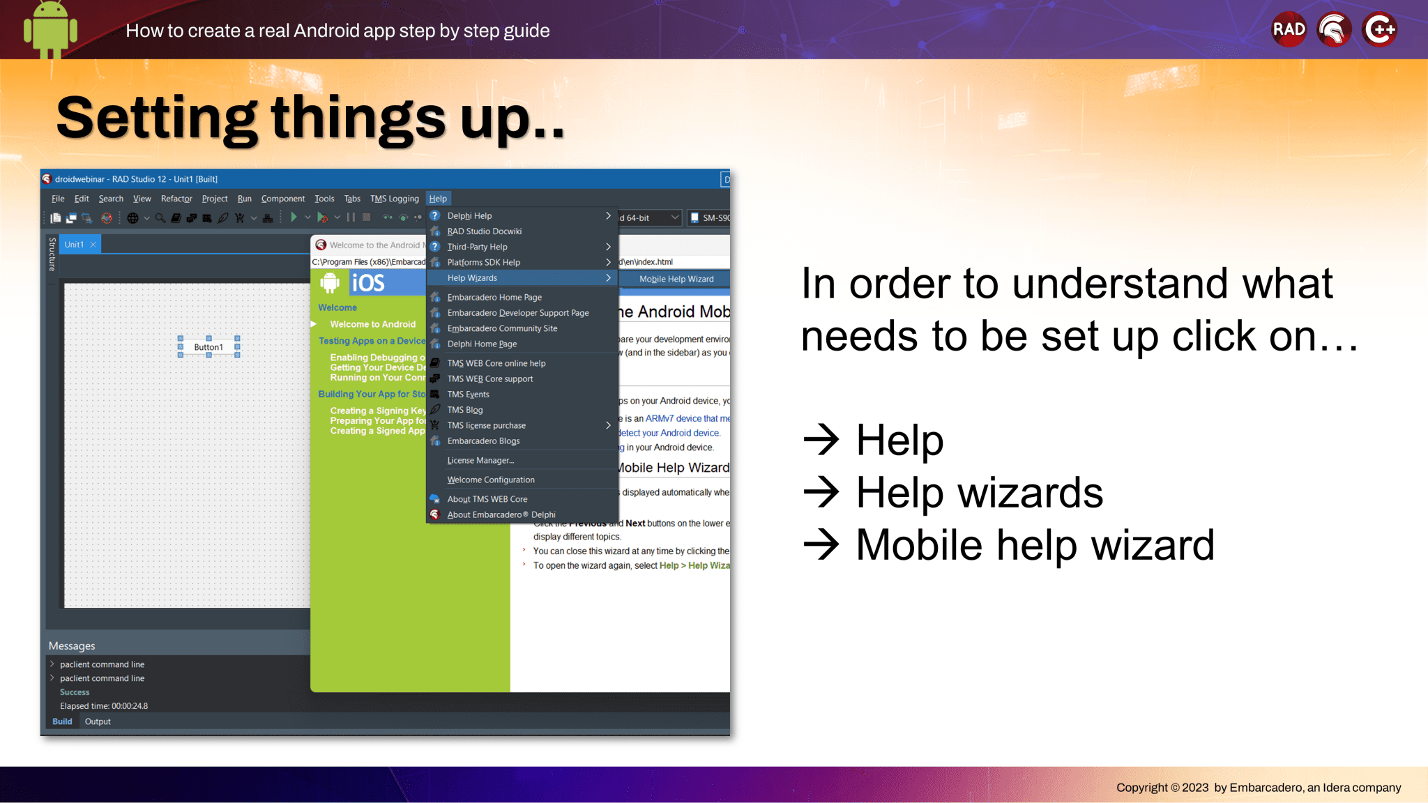 How To Create A Real Android App Step By Step Guide – Embarcadero RAD ...