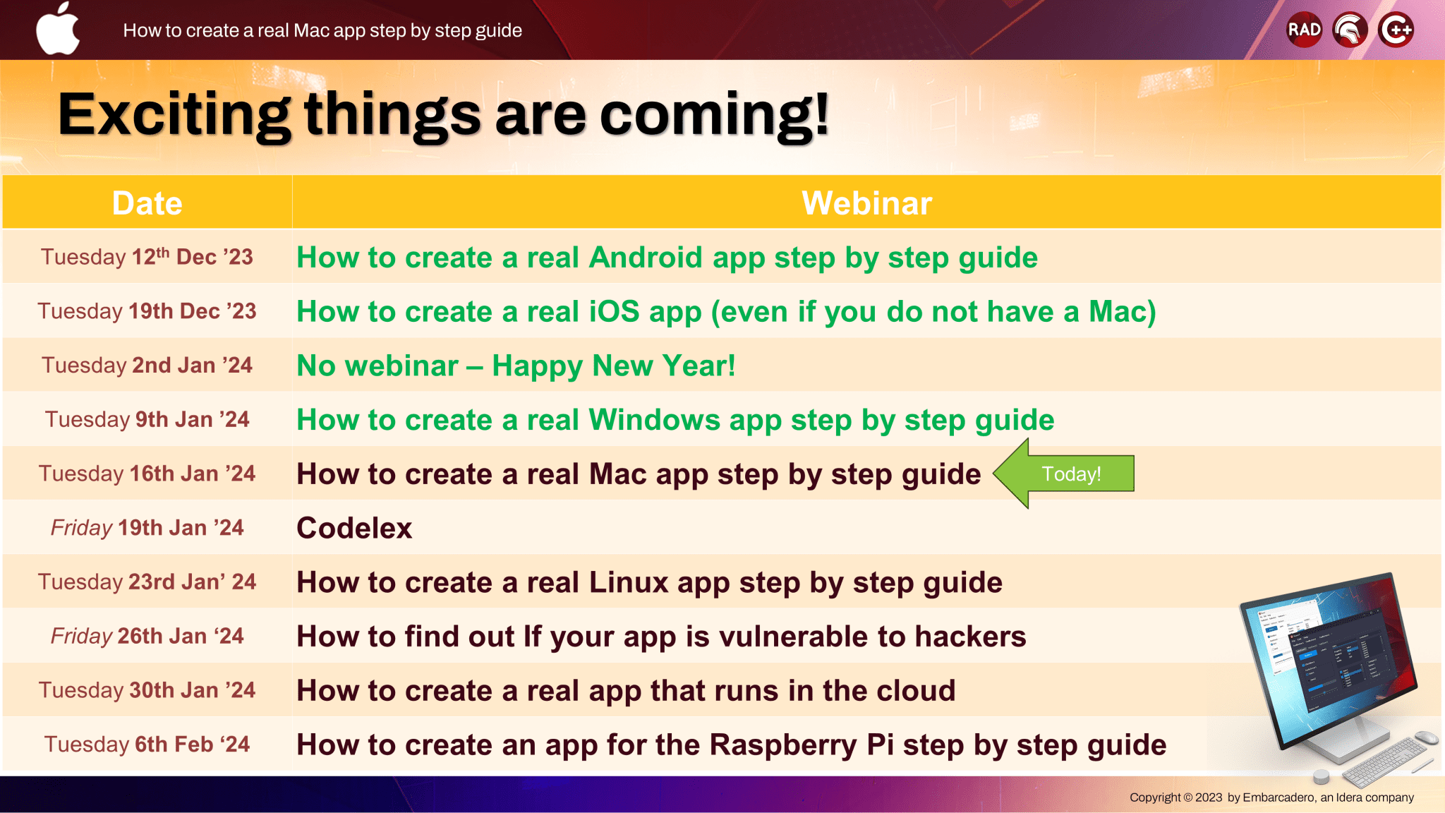 How To Create A Real Mac App Step By Step Guide – Embarcadero RAD ...