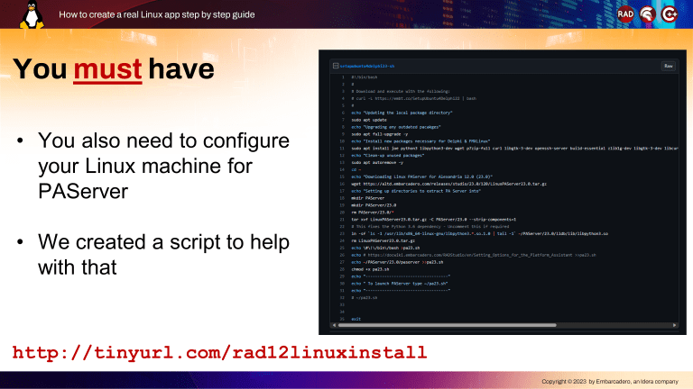 How To Create A Real Linux App Step By Step Guide – Embarcadero RAD ...