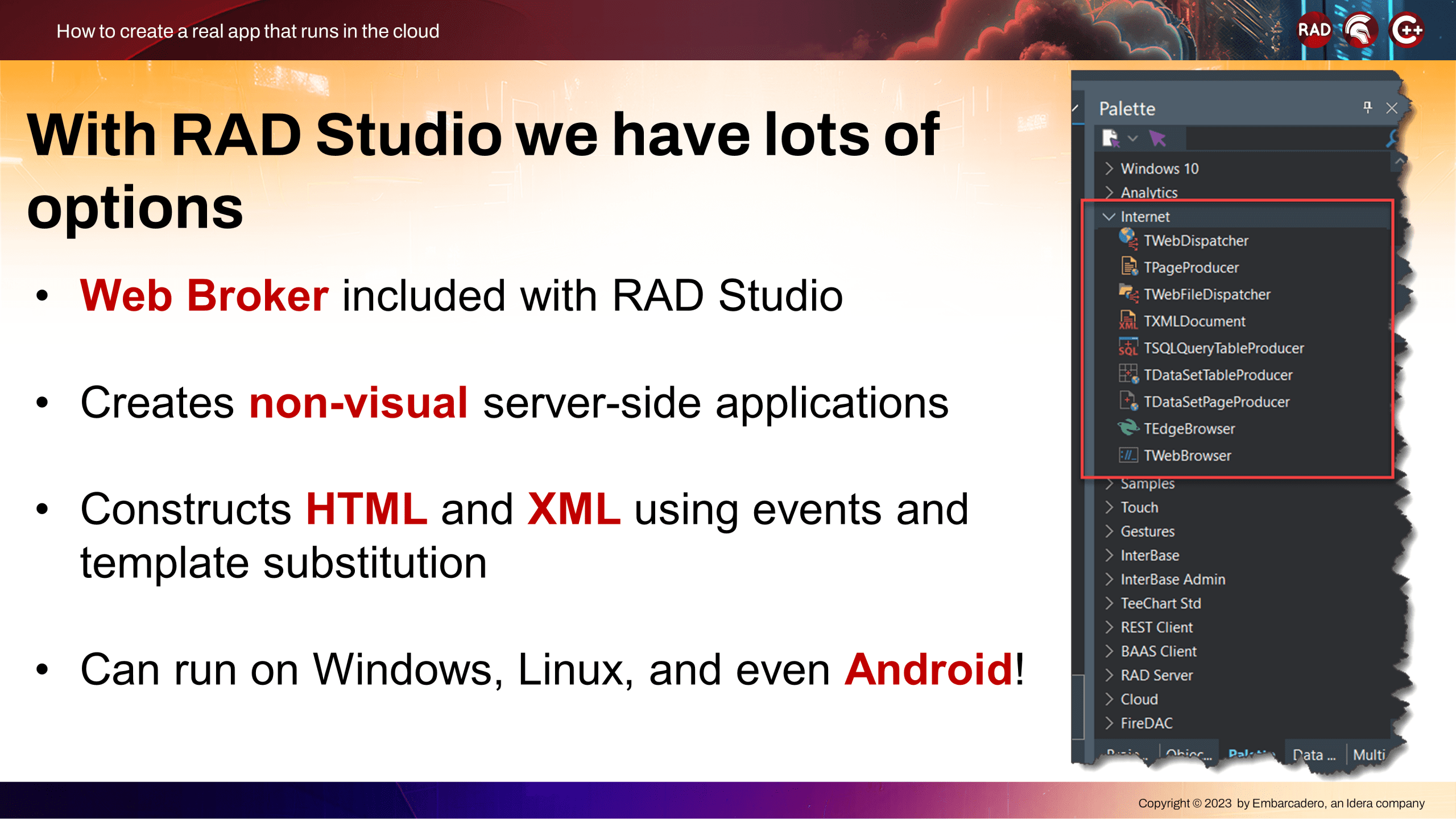 Slide7 – Embarcadero RAD Studio, Delphi, & C++Builder Blogs