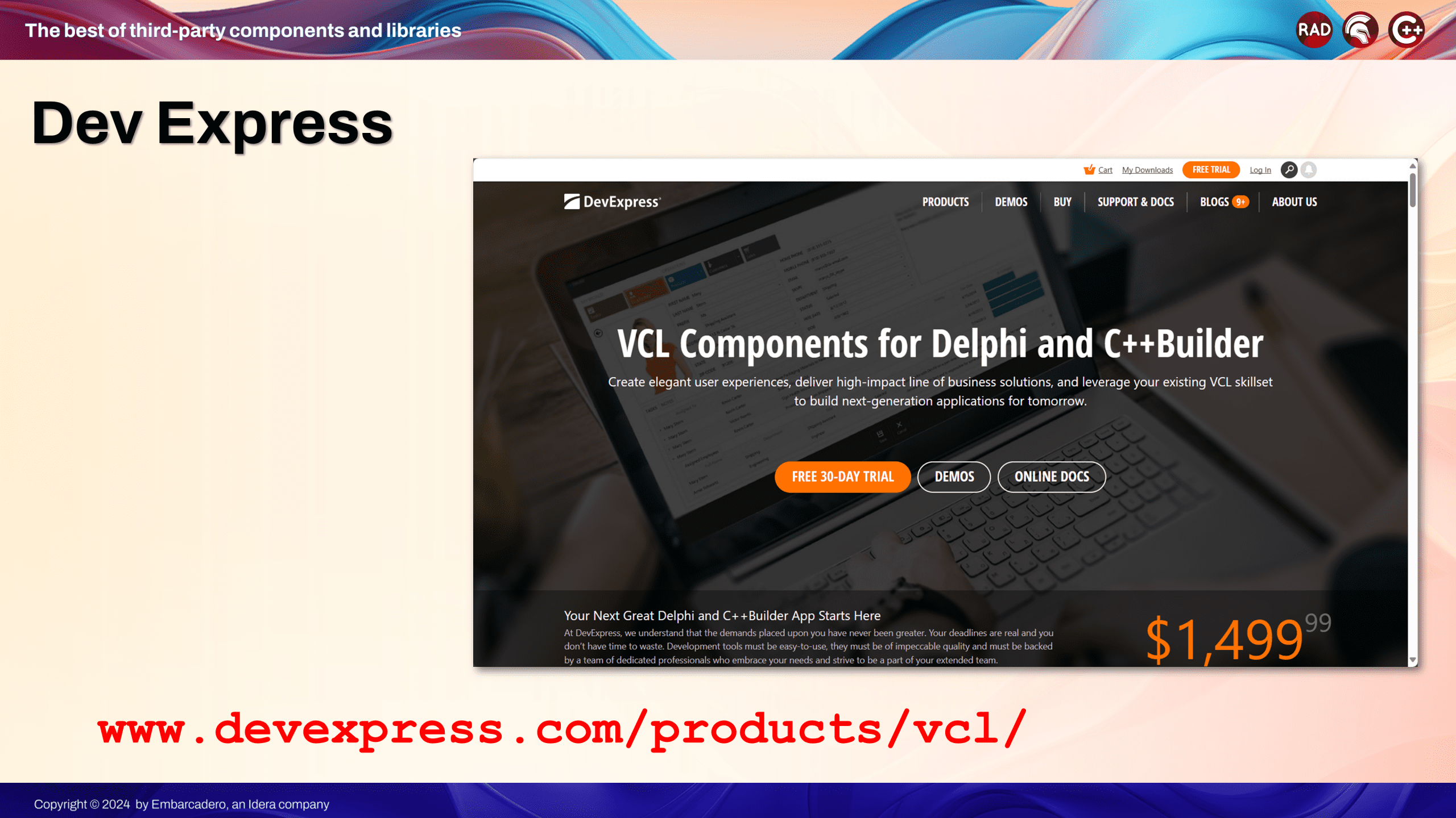 Slide17 – Embarcadero RAD Studio, Delphi, & C++Builder Blogs