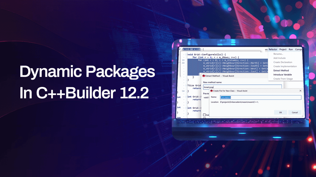 06Dynamic Packages In C++Builder 1221600 x 900 | Embarcadero RAD Studio Delphi C++Builder Blogs 06 dynamic packages in cbuilder 12 2 1600 x 900