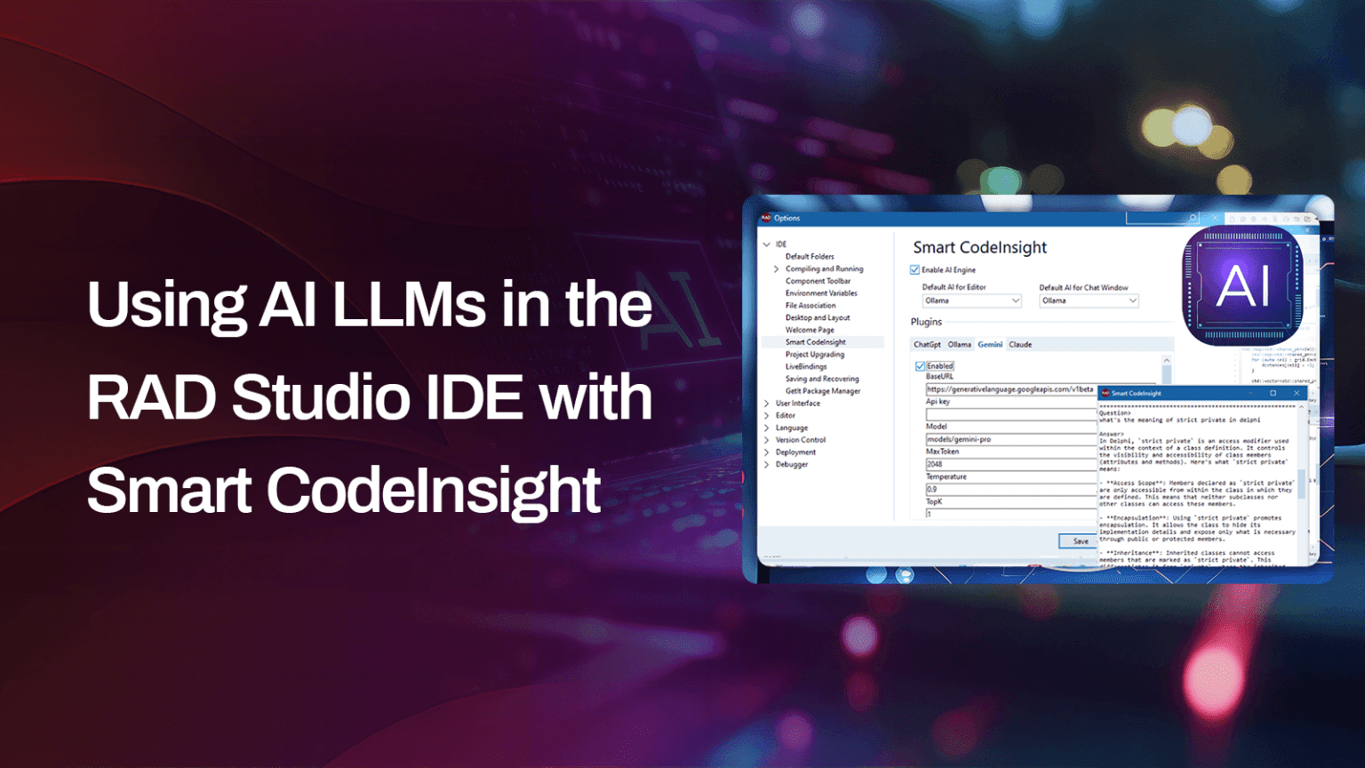 06_Using AI LLMs in the RAD Studio IDE with Smart CodeInsight_1600 x ...