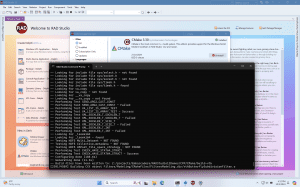 Screenshot of CMake building VTK