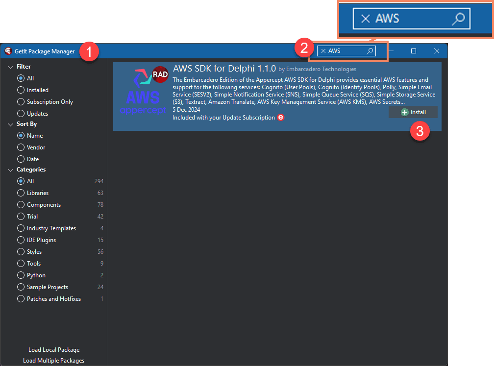 Not a Hotdog! How to Use AI Object Recognition in Your Apps - how to find Appercept's AWS SDK
