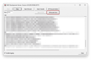 RADServerConsole