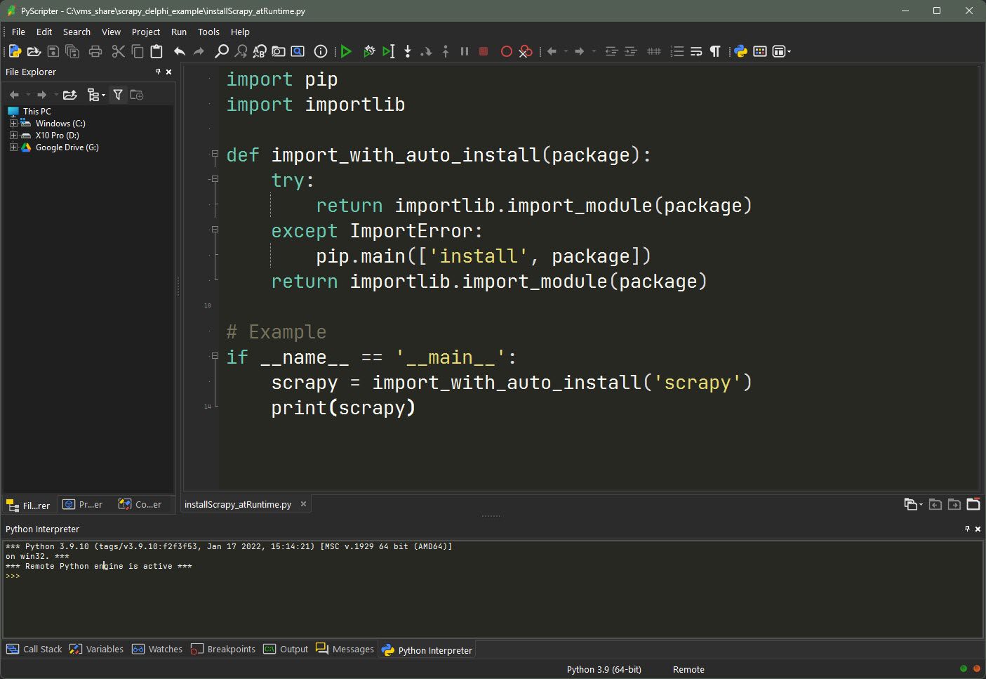 pyscripter: thread debugging Images High Quality Grahic Kiriakos Vlahos, The Man Who Made Python Better – Embarcadero RAD ...